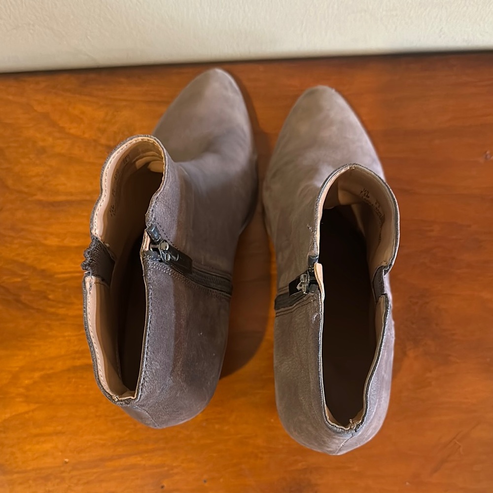 Franco Sarto Leather Ankle Boots - Picture 3 of 7